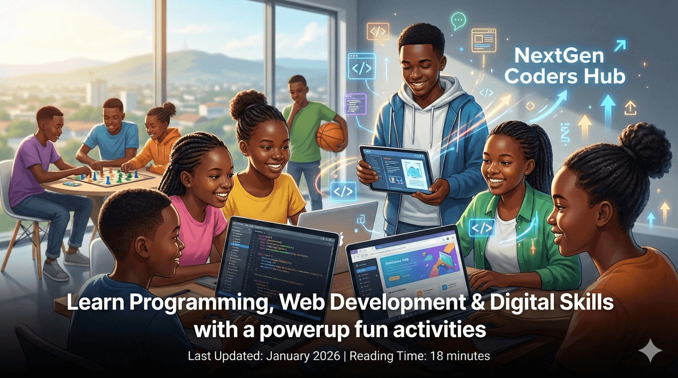 Coding and Digital Skills Training for Kids, Teens and Youth in Nakuru