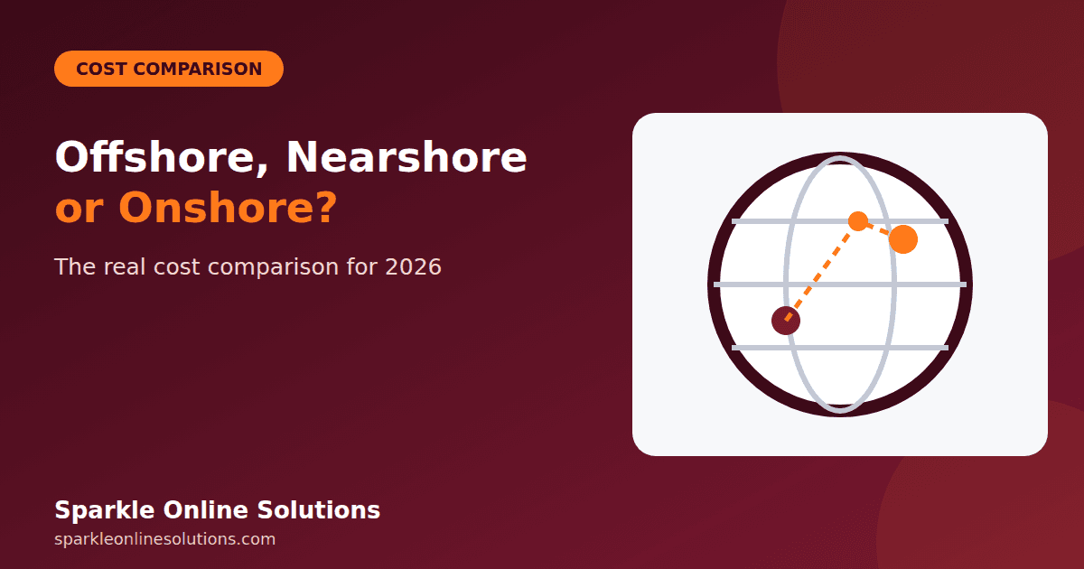 Offshore, Nearshore, or Onshore: The Real Cost Comparison for 2026